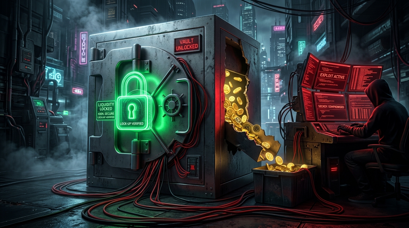 Fake Liquidity Locks: The Unverified Locker Contract Scam
